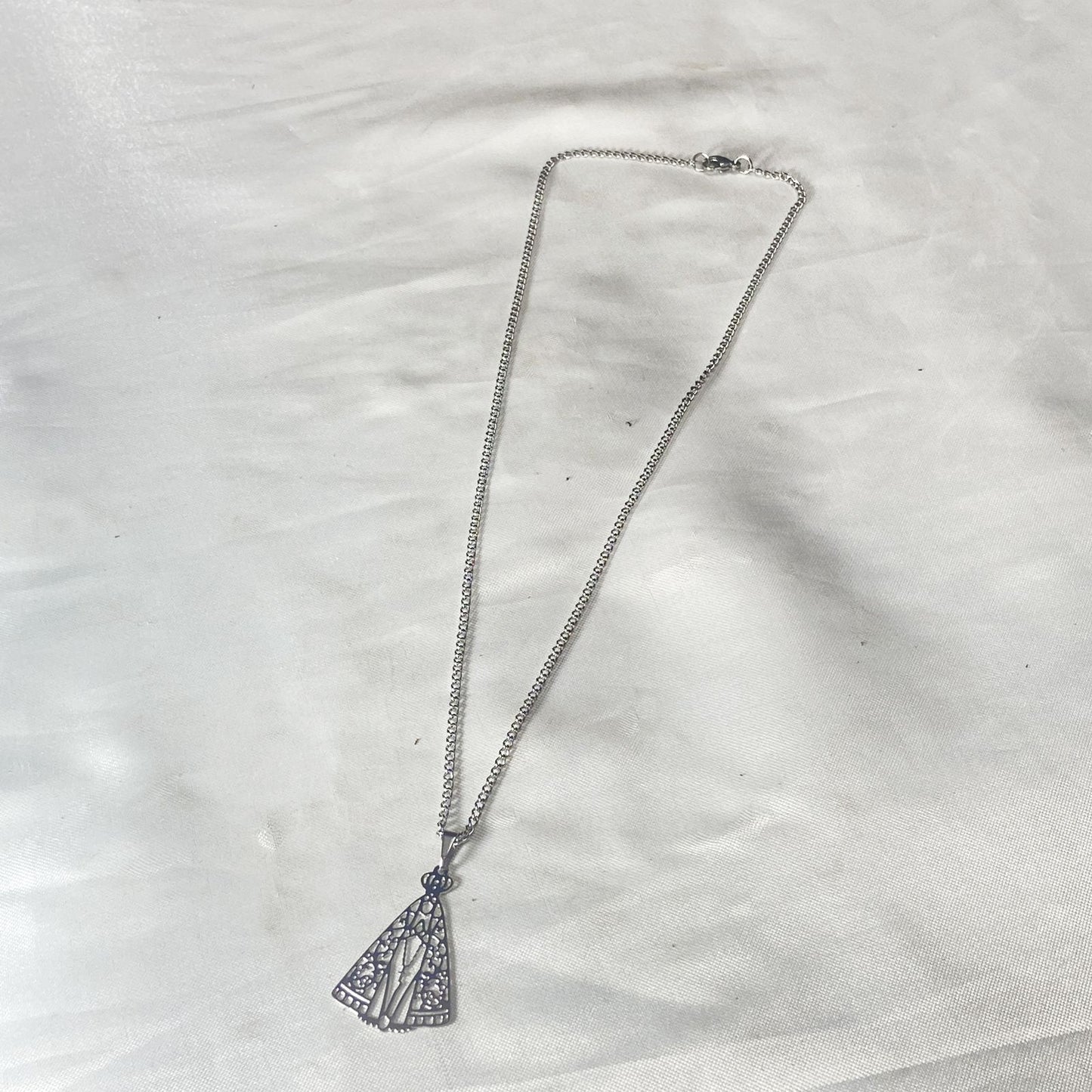 CORRENTE AÇO INOX NOSSA SENHORA APARECIDA (3 UNIDADES)