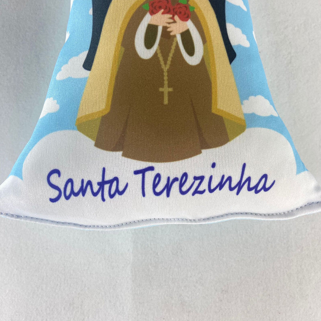 ALMOFADA PEQUENA SANTA TERESINHA (1 UNIDADE)