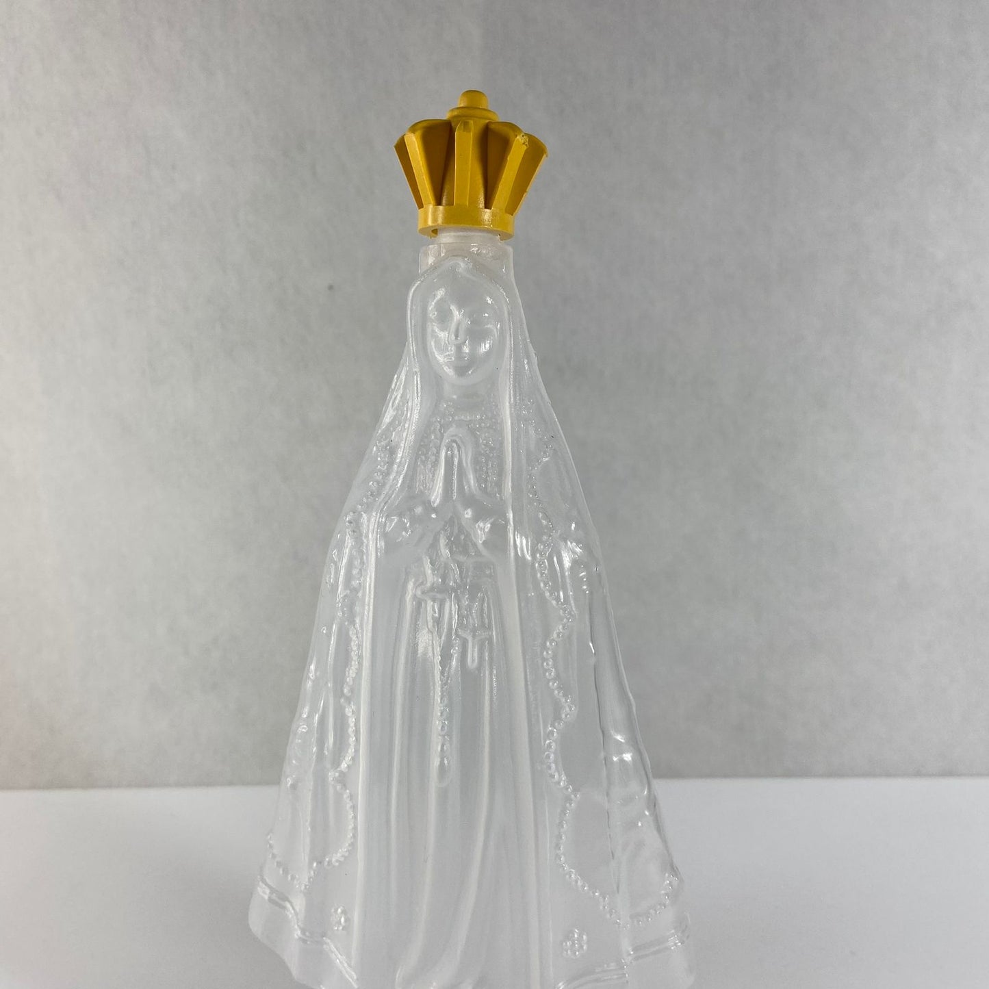 GARRAFA PORTA AGUA BENTA NOSSA SENHORA APARECIDA TRANSPARENTE 350ML (1 UNIDADE)