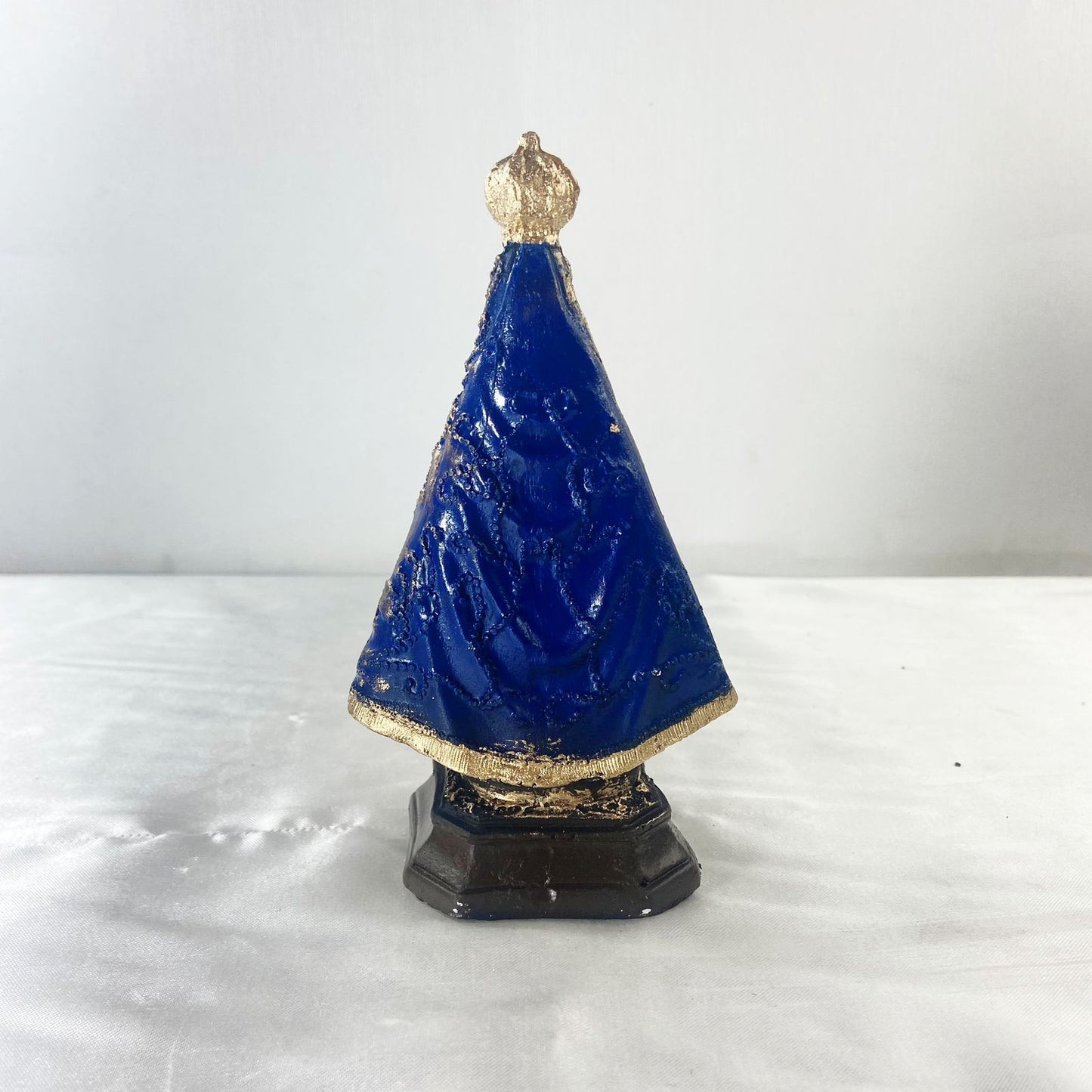 IMAGEM DE GESSO NOSSA SENHORA APARECIDA PINTADA 15CM (1 UNIDADE)