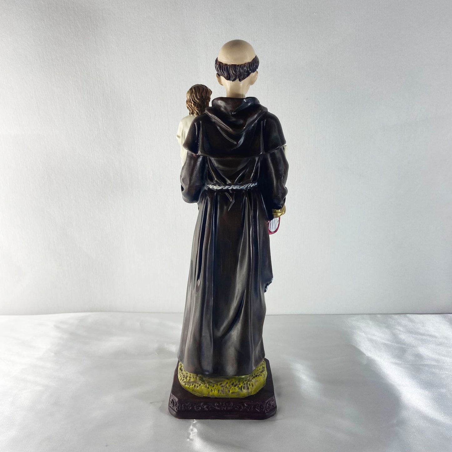 IMAGEM DE RESINA IMPORTADA SANTO ANTÔNIO DE PÁDUA 31CM (1 UNIDADE)