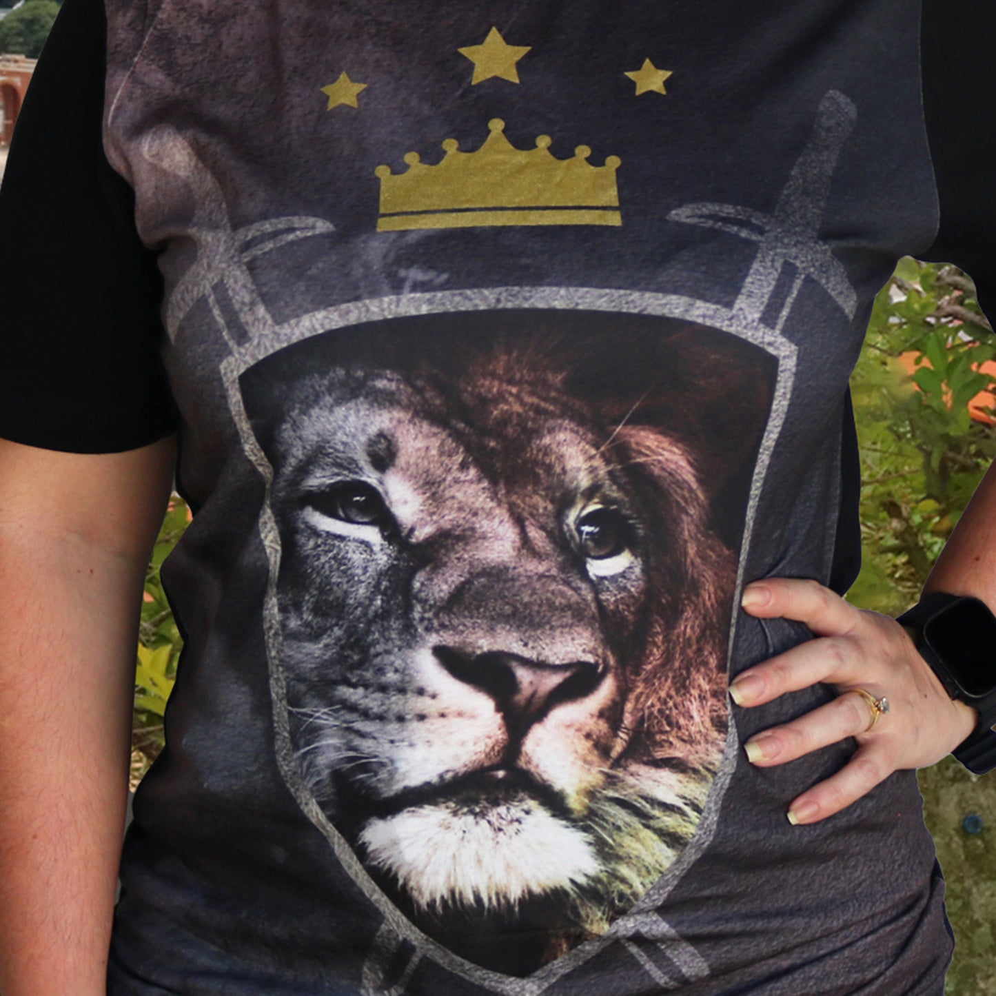 CAMISETA CHUMBO LEVANTA-TE VALENTE GUERREIRO TAMANHO GG (1 UNIDADE)