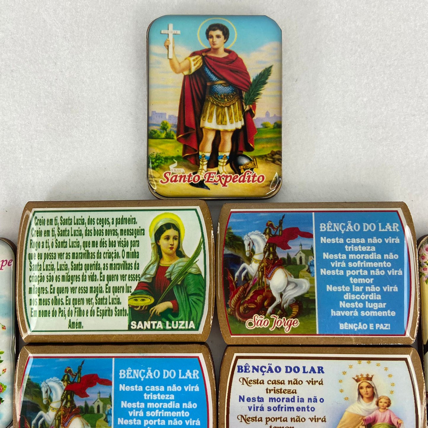 IMÃ MDF RESINADO SANTOS SORTIDOS (8 UNIDADES)