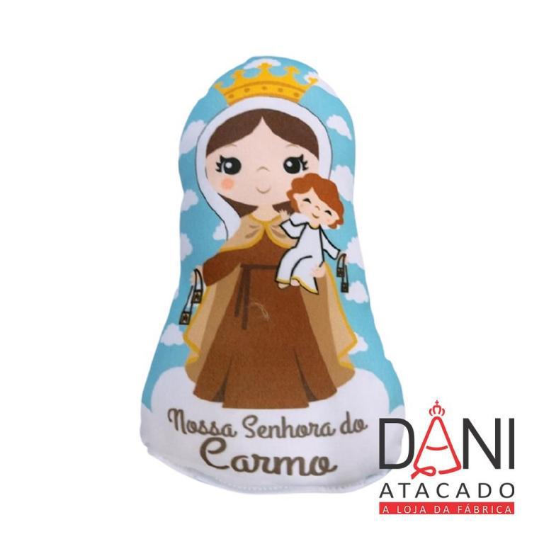 ALMOFADA PEQUENA NOSSA SENHORA DO CARMO (1 UNIDADE)