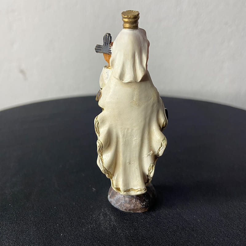 IMAGEM DE RESINA IMPORTADA NOSSA SENHORA DO CARMO 08CM (1 UNIDADE)