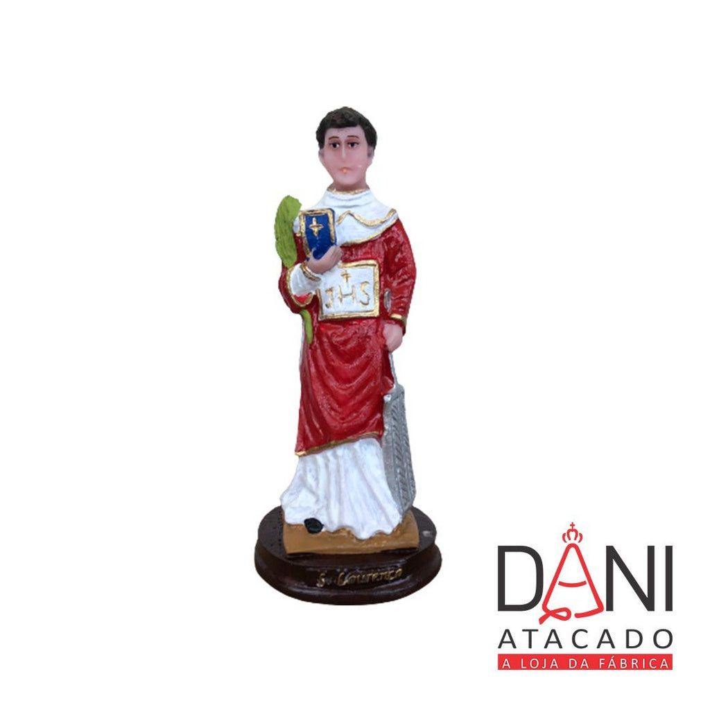 IMAGEM DE RESINA NACIONAL SÃO LOURENÇO 15CM (1 UNIDADE)