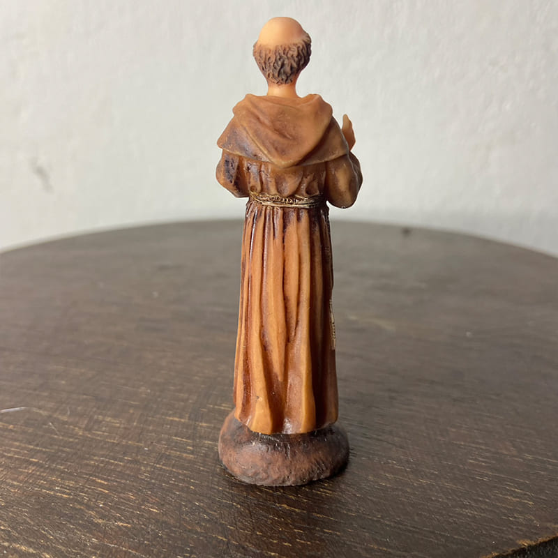 IMAGEM DE RESINA IMPORTADA FREI GALVÃO 08CM (1 UNIDADE)
