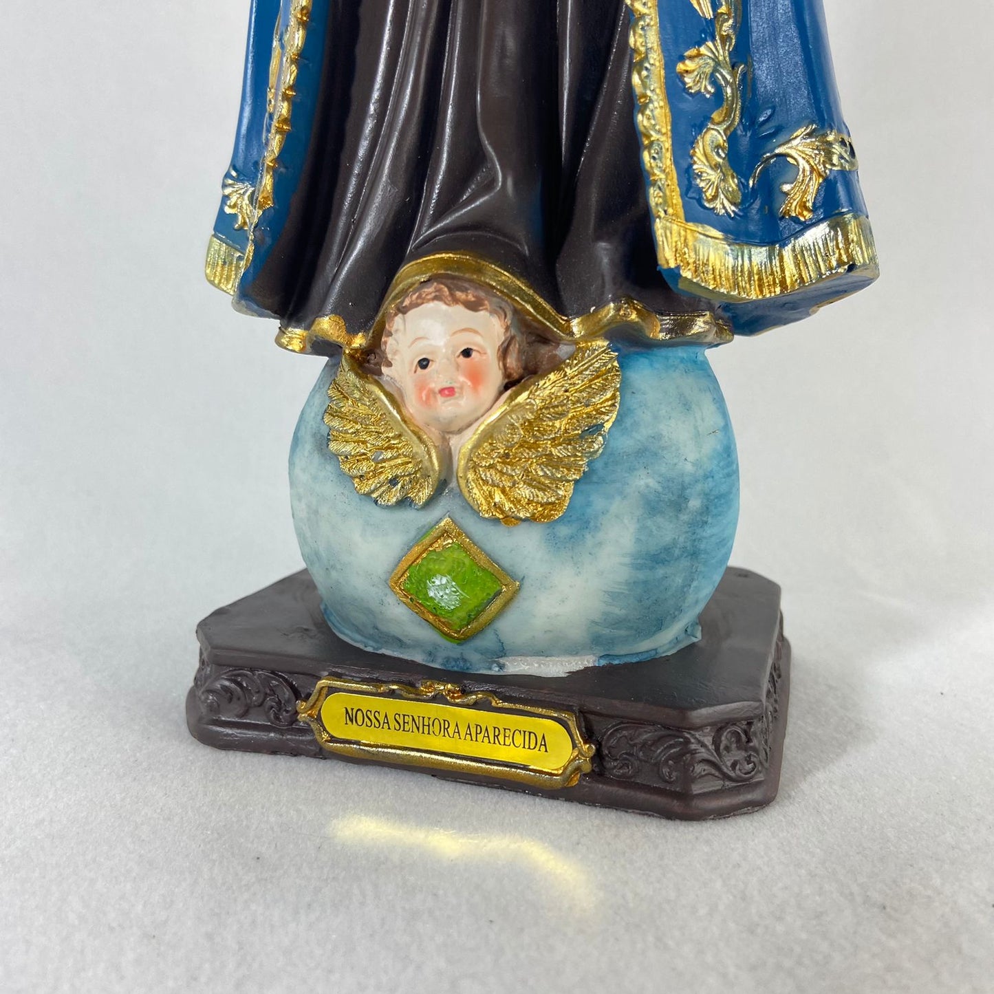 IMAGEM DE RESINA IMPORTADA NOSSA SENHORA APARECIDA 31CM (1 UNIDADE)