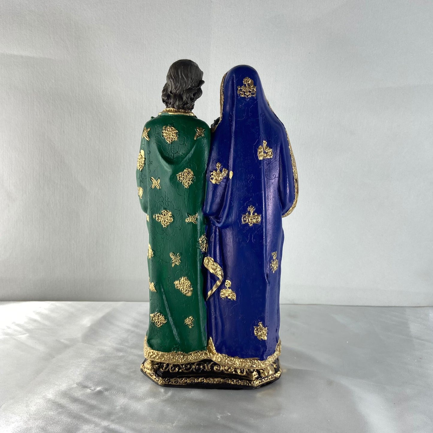 IMAGEM DE RESINA NACIONAL SAGRADA FAMÍLIA 28CM (1 UNIDADE)