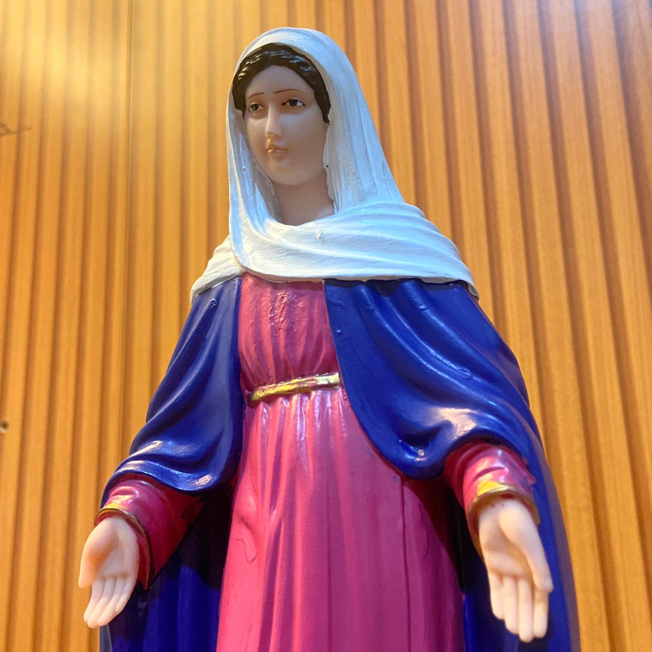 IMAGEM DE RESINA NACIONAL NOSSA SENHORA DAS LAGRIMAS 30CM  (1 UNIDADE)