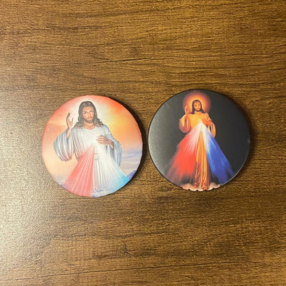 ESPELHO DE BOLSA JESUS MISERICORDIOSO ( 3 UNIDADES )