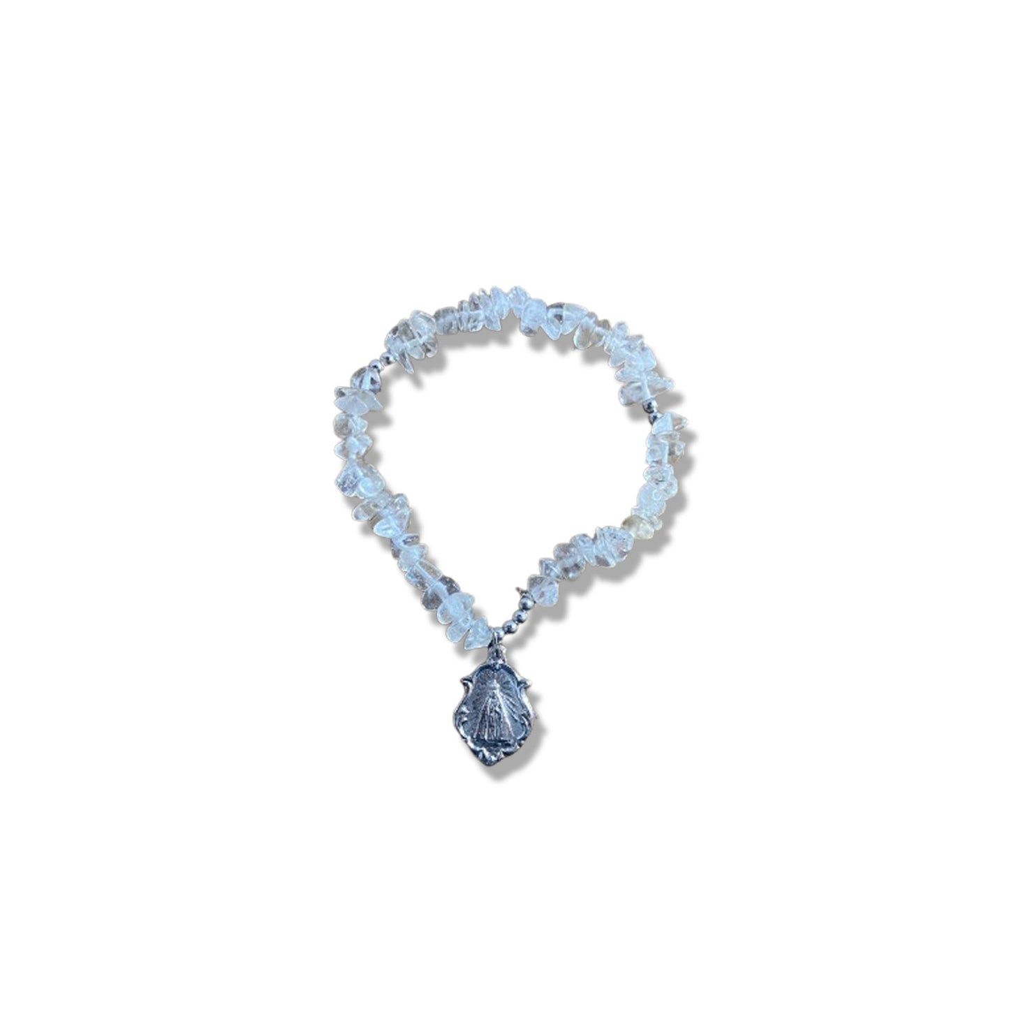 PULSEIRA CRISTAL NOSSA SENHORA APARECIDA  ( 1 UNIDADE)