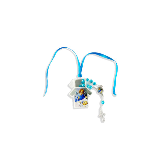 DEZENA DE DEDO NA CAIXINHA ANJO DA GUARDA AZUL 4MM (6 UNIDADES)