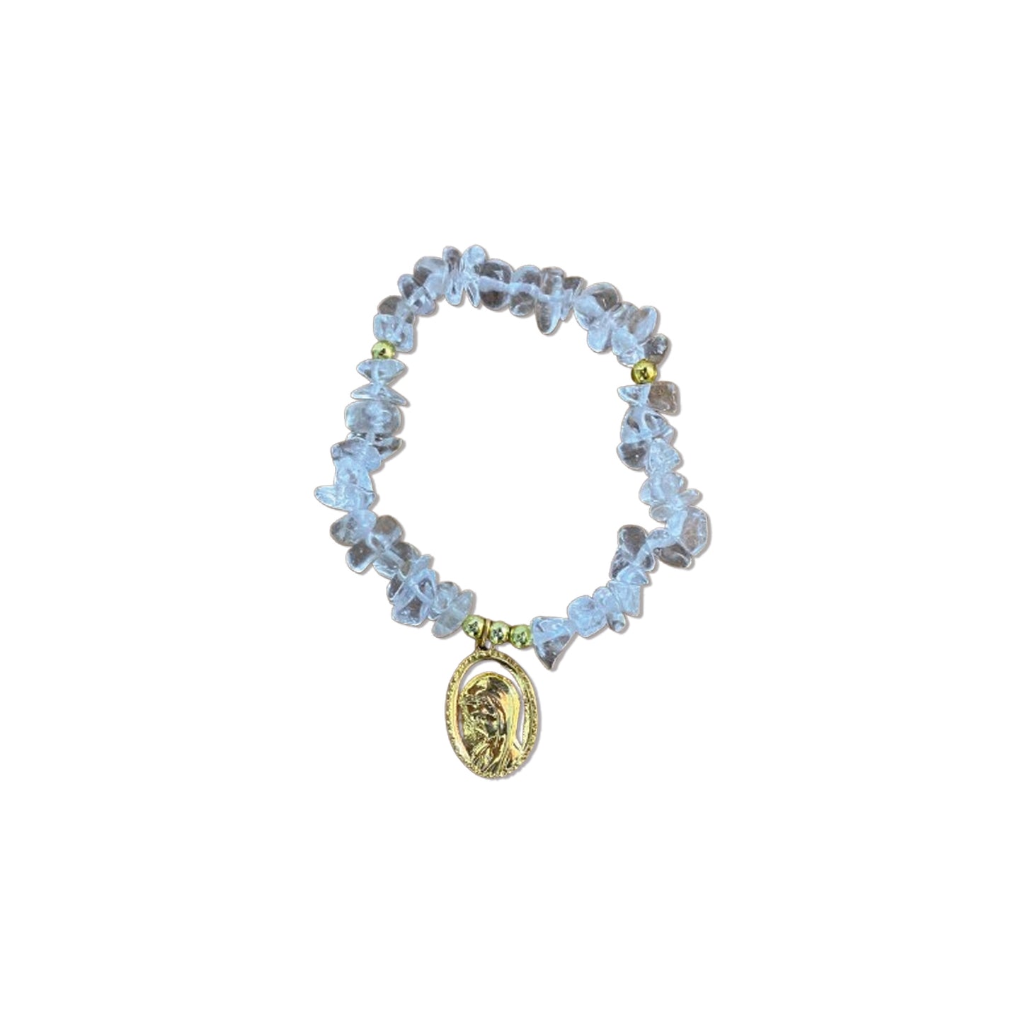PULSEIRA CRISTAL NOSSA SENHORA DO SILÊNCIO  ( 1 UNIDADE)