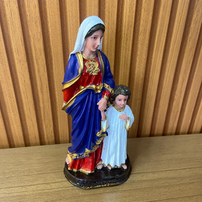 IMAGEM DE RESINA NACIONAL MARIA PASSA A FRENTE 20CM (1 UNIDADE)