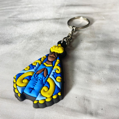 CHAVEIRO EMBORRACHADO NOSSA SENHORA APARECIDA MOD4 (12 UNIDADES)