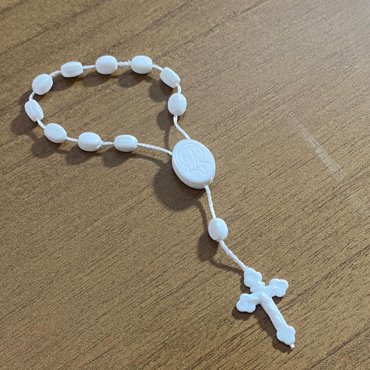 DEZENA DE DEDO ACRÍLICO BRANCO (12 UNIDADES)