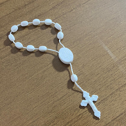 DEZENA DE DEDO ACRÍLICO BRANCO (12 UNIDADES)