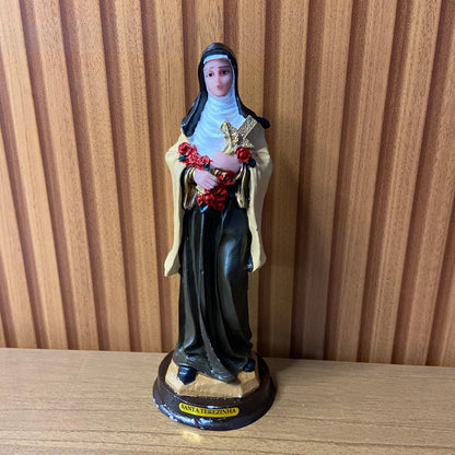 IMAGEM DE RESINA NACIONAL SANTA TERESINHA 21CM (1 UNIDADE)