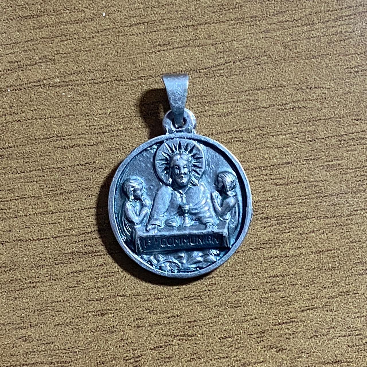 MEDALHA ITALIANA PRIMEIRA EUCARISTIA (6 UNIDADES)