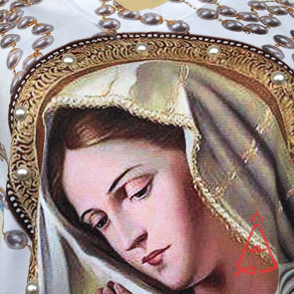 CAMISETA RELIGIOSA NOSSA SENHORA DO ROSÁRIO TAMANHO:GG (1 UNIDADE)