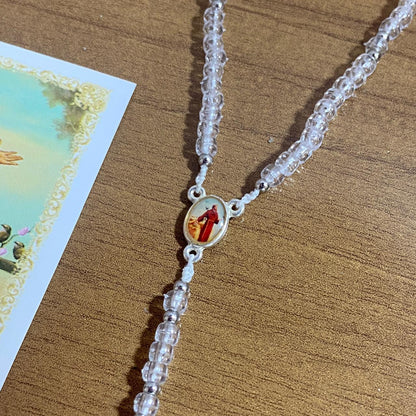 TERÇO MIÇANGA SÃO FRANCISCO DE ASSIS 4MM (1UNIDADE)