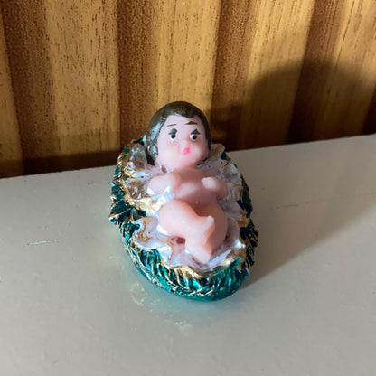 IMAGEM DE RESINA NACIONAL MENINO JESUS 05CM (6 UNIDADES)