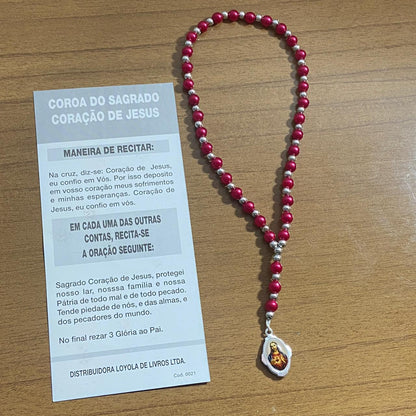 COROA SAGRADO CORAÇÃO DE JESUS 6MM MOD2 (1 UNIDADE)