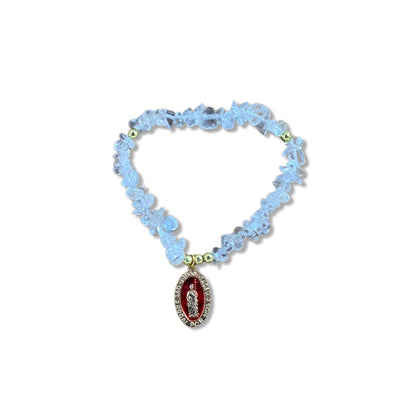 PULSEIRA CRISTAL SÃO JUDAS TADEU MOD1  ( 1 UNIDADE)