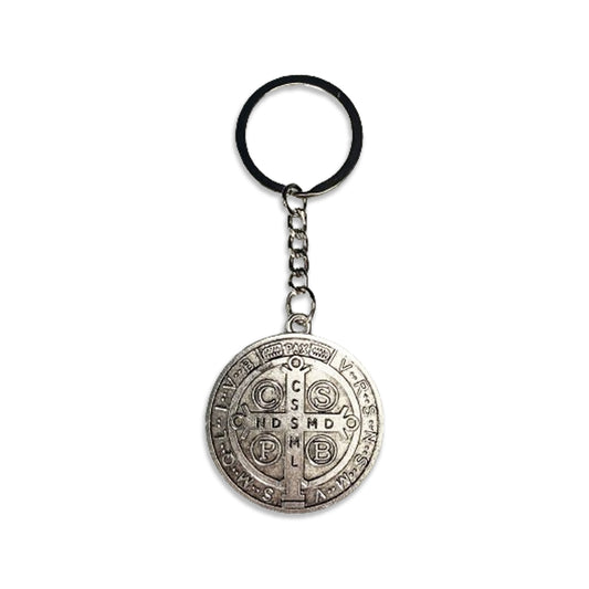 CHAVEIRO METAL MEDALHA SÃO BENTO ( 6UNIDADES)