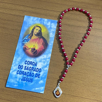 COROA SAGRADO CORAÇÃO DE JESUS 6MM MOD2 (1 UNIDADE)