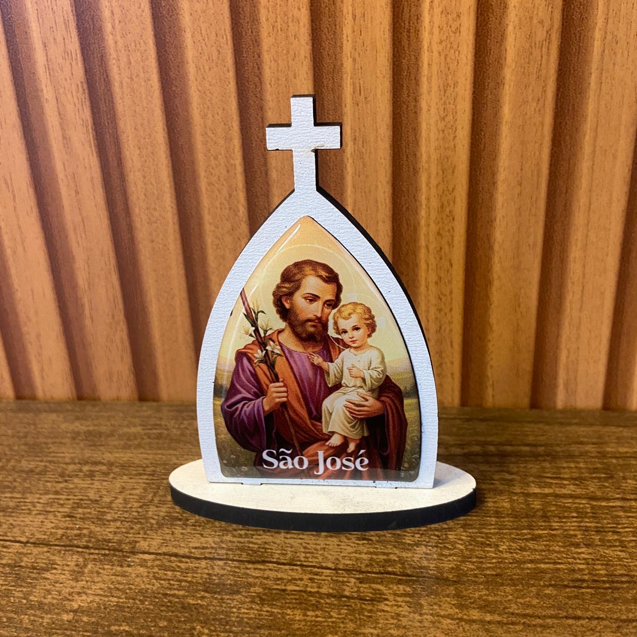 CAPELA MDF DESMONTÁVEL SÃO JOSÉ 11CM (1 UNIDADE)
