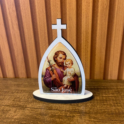 CAPELA MDF DESMONTÁVEL SÃO JOSÉ 11CM (1 UNIDADE)