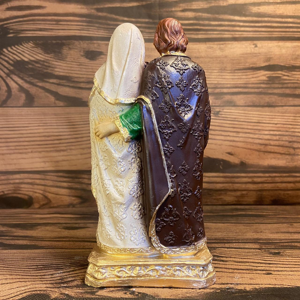 IMAGEM DE GESSO SAGRADA FAMÍLIA 21CM (1 UNIDADE)