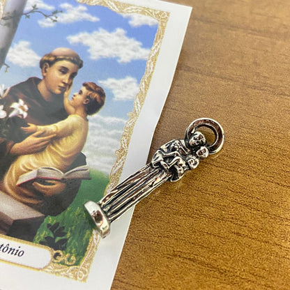 SANTO CHUMBO DE BOLSO SANTO ANTÔNIO (12 UNIDADES)