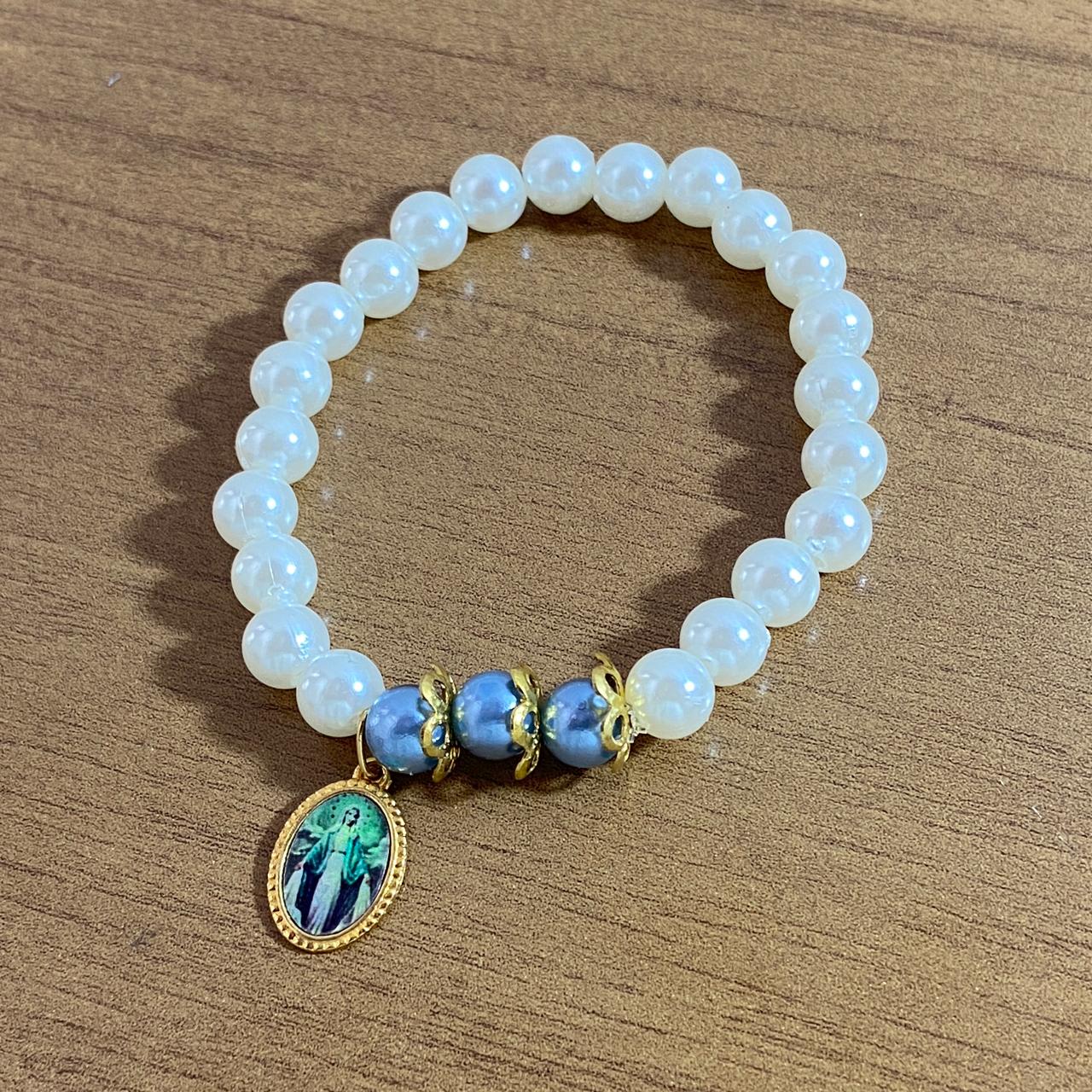 PULSEIRA PÉROLA NOSSA SENHORA DAS GRAÇAS  (01 UNIDADE)