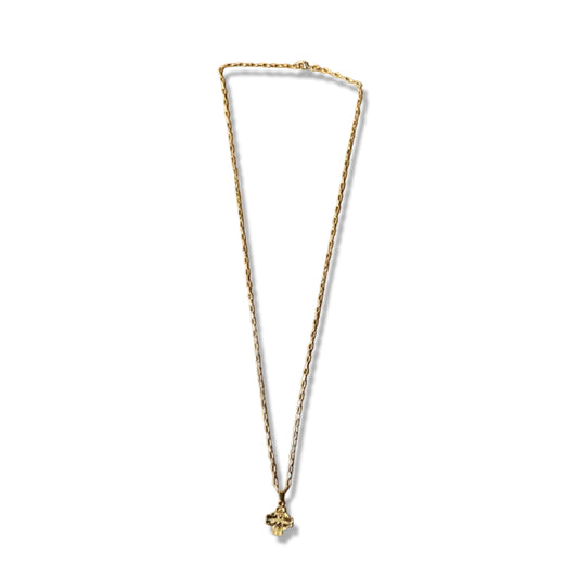 CORRENTE DOURADA DIVINO ESPÍRITO SANTO MOD3 ( 1 UNIDADE)