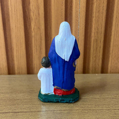 IMAGEM DE RESINA NACIONAL MARIA PASSA A FRENTE 07CM (6 UNIDADES)