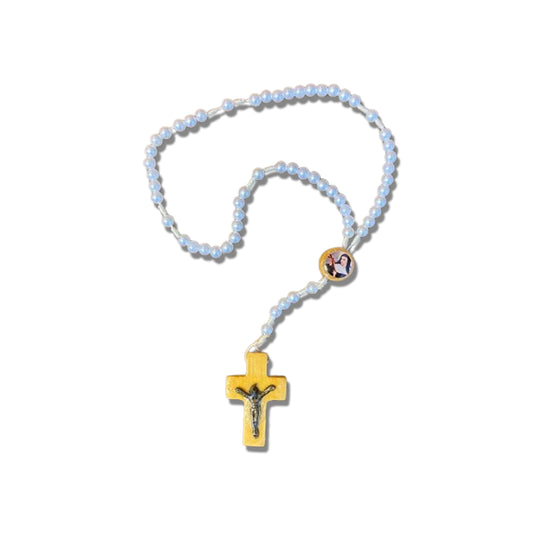 TERÇO PÉROLA MIRIM SANTA RITA 06MM (12 UNIDADES)