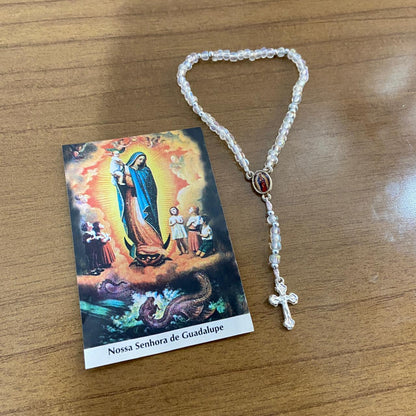 TERÇO MIÇANGA NOSSA SENHORA DE GUADALUPE  4MM (1UNIDADE)
