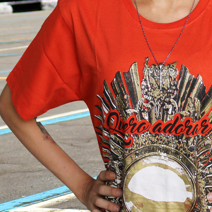 CAMISETA LARANJA SANTÍSSIMO SACRAMENTO TAMANHO G (1 UNIDADE)