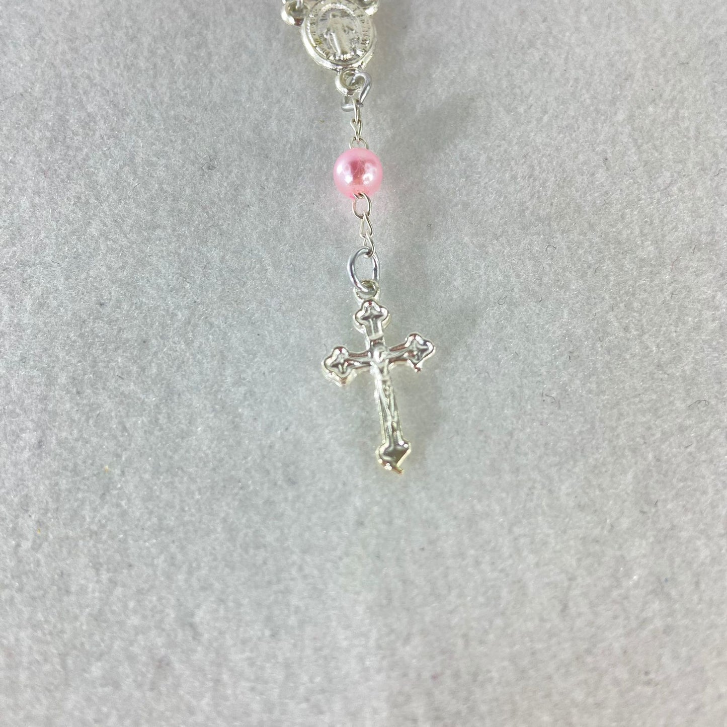 DEZENA DE DEDO PEROLA ROSA 6MM (12 UNIDADES)