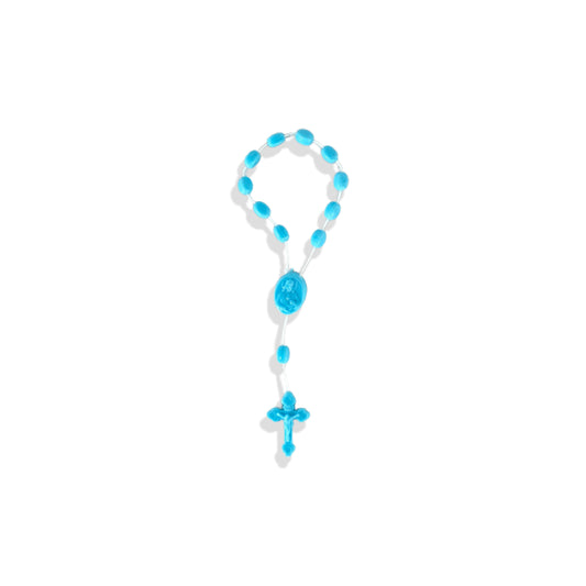 DEZENA DE DEDO PLÁSTICO AZUL (12 UNIDADES)