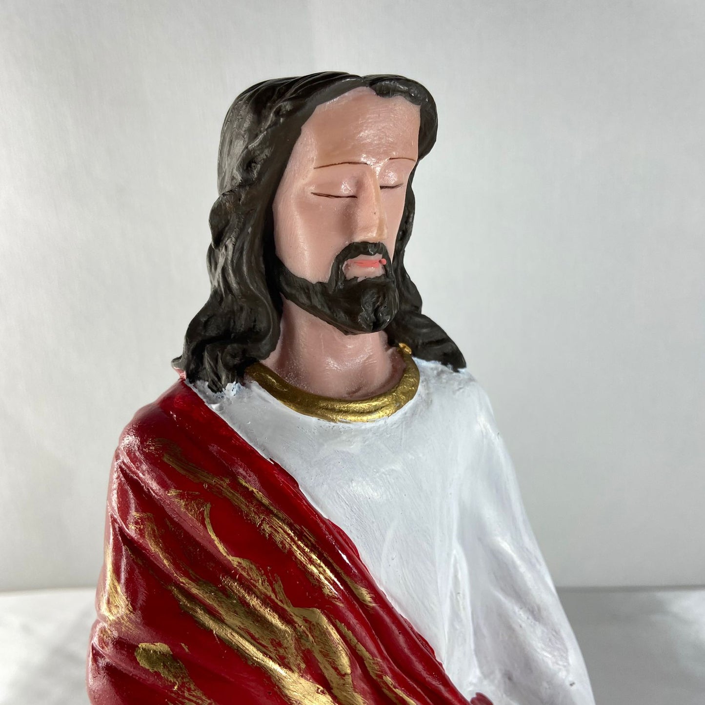 IMAGEM DE RESINA NACIONAL JESUS MEDITANDO 22CM (1 UNIDADE)