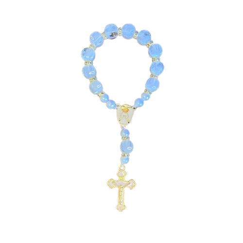 DEZENA PEDRARIAS ANJO DA GUARDA 12MM  (1 UNIDADE)