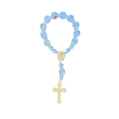DEZENA PEDRARIAS ANJO DA GUARDA 12MM  (1 UNIDADE)