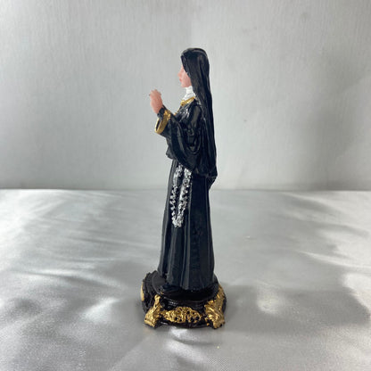 IMAGEM DE RESINA NACIONAL SANTA FAUSTINA 15CM (1 UNIDADE)