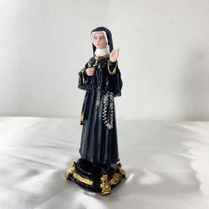 IMAGEM DE RESINA NACIONAL SANTA FAUSTINA 15CM (1 UNIDADE)