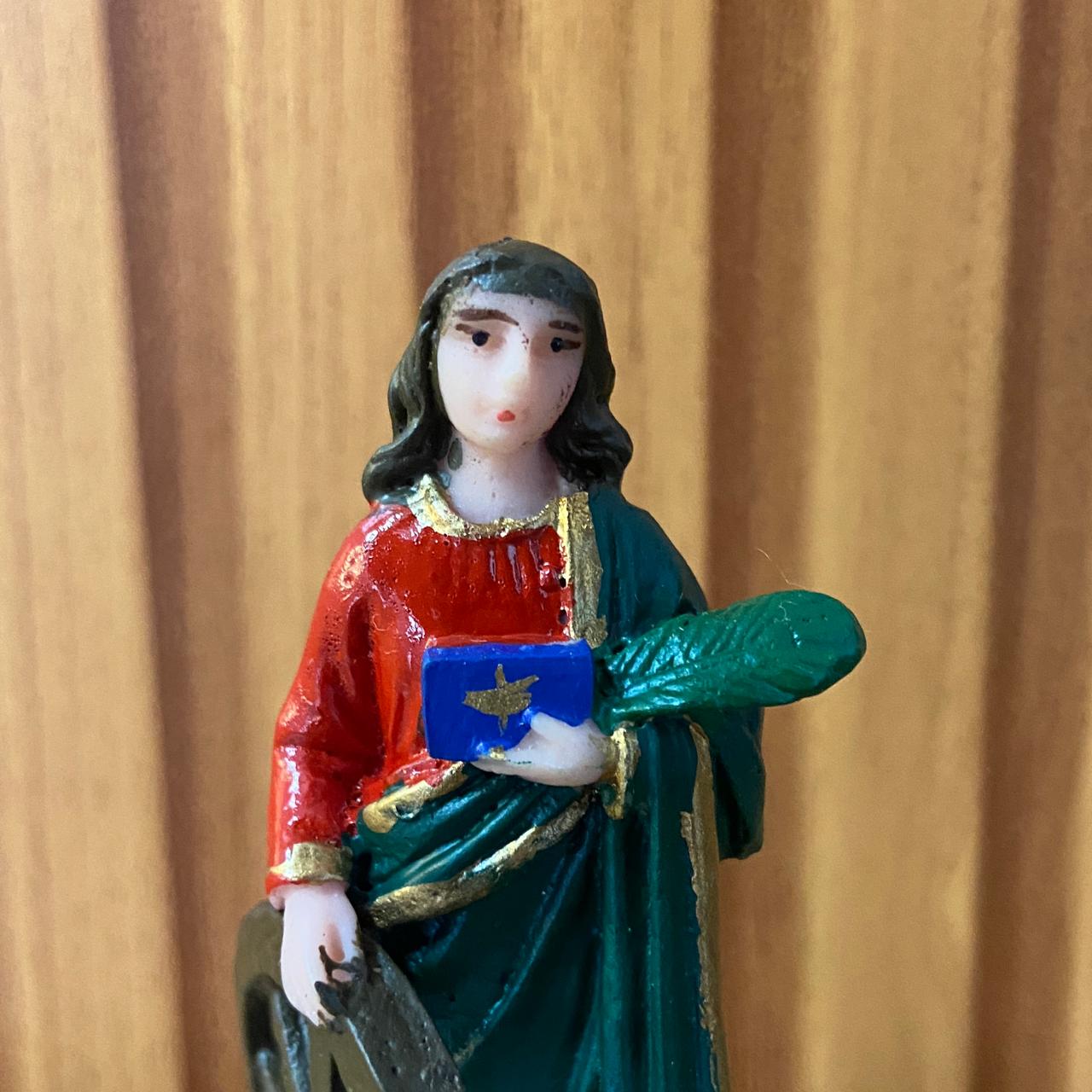 IMAGEM DE RESINA NACIONAL SANTA CATARINA 07CM (6 UNIDADES)