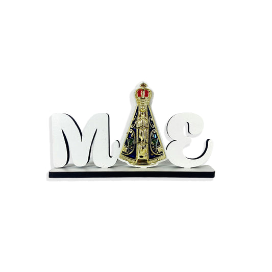 ENFEITE MDF MÃE NOSSA SENHORA APARECIDA (1 UNIDADE)